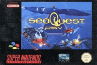 Sea Quest DSV PAL Super Nintendo PAL box art